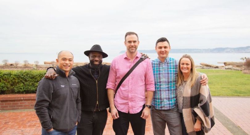 A photo of the Hiya team